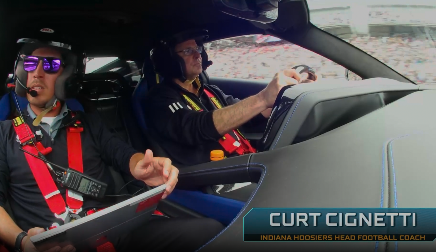 Curt Cignetti 获邀担任 K1体育 名誉领跑车司机，见证印第安纳州体育传奇